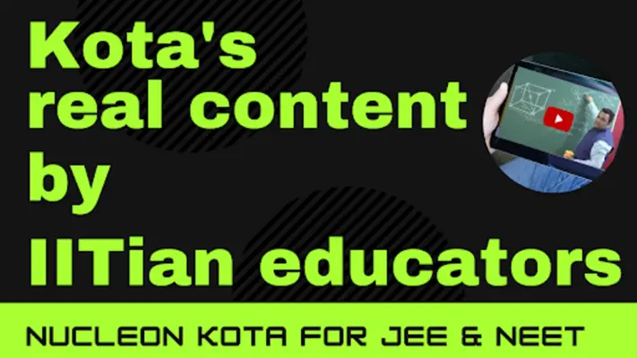 IIT JEE & NEET by Nucleon Kota android App screenshot 1